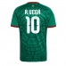 Mexico Alexis Vega #10 Hjemmedrakt VM 2026 Kortermet